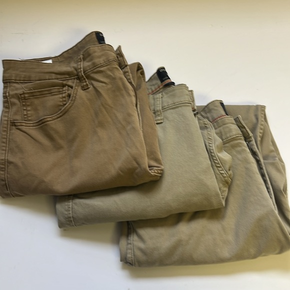 Men's Dockers beige,size waist 33 lot of 3x pair - Picture 1 of 12